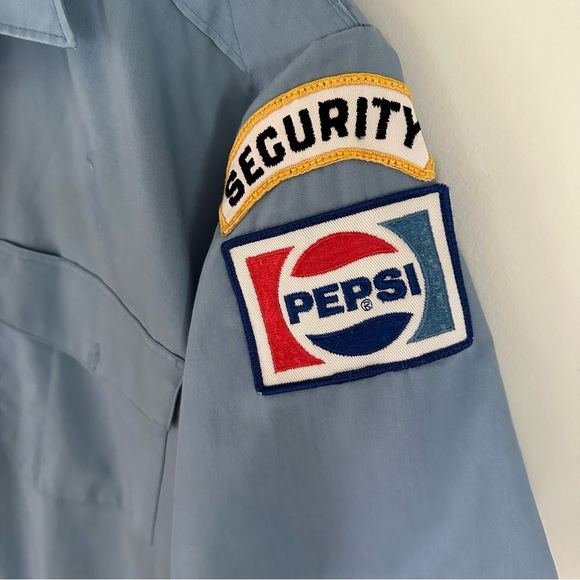 Vintage Pepsi Security Uniform Top - Picture 4 of 12